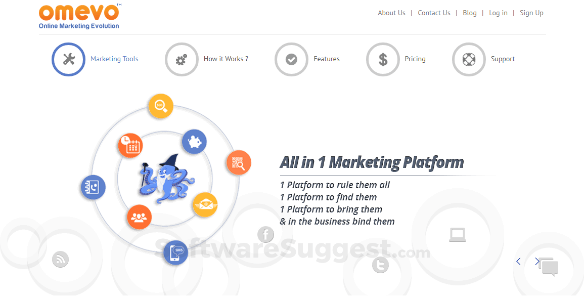 Omevo Email Marketing Screenshot1